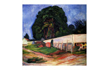 Sommernacht in Asgarstrand Giclée-Druck von Edvard Munch