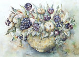 Flower Aquarel II Prints by Elizabeth Veltman-Adriaansz