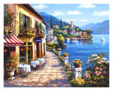 Overlook Cafe I Plakater av Sung Kim Overlook Cafe I Plakater av Sung Kim