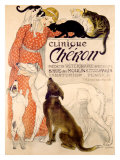 Clinique Cheron reproduction procédé giclée par Théophile Alexandre Steinlen