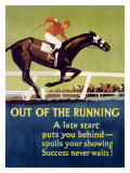 Out of the Running Giclée-tryk af Frank Mather Beatty