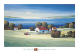 Barns on Gamble Bay Posters by Max Hayslette