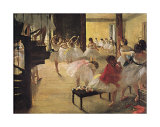 Escuela de ballet Pósters por Edgar Degas