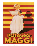Suppen von Maggi Poster