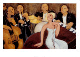 Quintet Poster by Marsha Hammel