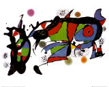 Obra de Joan Miro Poster von Joan Miró