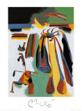 Paysan Catalan au Repos, c.1936 Prints by Joan Miró