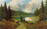 Misurinasee Poster by Johannes Bochmann