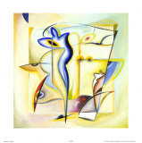 Interprétation solo II Posters par Alfred Gockel