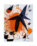 L'Etoile Bleu Affiches par Joan Miró