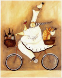 Chef para Viagem Posteres por Jennifer Garant