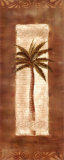 Palme auf Schriftrolle II Poster von Carol Robinson