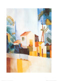 Gitanes Girl Láminas por Auguste Macke Gitanes Girl Láminas por Auguste Macke