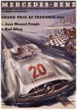 Mercedes Benz Poster von H. Liskars