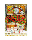 Blossoming Kitchen III Prints by Jean-Pierre Delyle