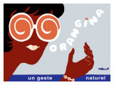 Orangina, Sunglasses Giclée-Druck