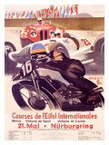 Course de l'Eifel Internationales Giclee Print by Alfred Hierl