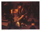 Warming Fire Posters by Loren Entz