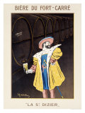 Biere du Fort Carre Reproduction procédé giclée par Leonetto Cappiello