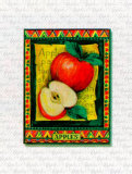 Apples Arrangement Art by Tricia Miller
