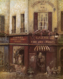 Barrio de los artistas Lámina por Ruane Manning