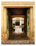 El patio Póster por Andre Renoux El patio Póster por Andre Renoux