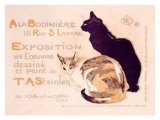 Exposition à la Bodinière reproduction procédé giclée par Théophile Alexandre Steinlen