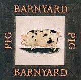 Pig Posters by Richard Henson