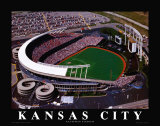 Estadio Kauffman de los Kansas City Royals Arte por Brad Geller