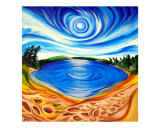 Relax en el lago Turtle, Saskatchewan Lámina giclée por Timothy Sorsdahl