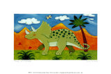 Sophie Harding - Timmy the Triceratops - Poster