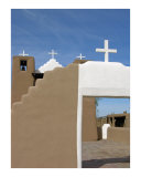 Taos Pueblo Church Photographic Print by Mary Lane