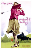 Golf in Deutschland Giclée-Druck von Ludwig Hohlwein
