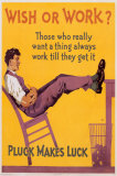 Wish or Work Plakater