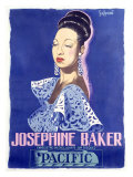 Josephine Baker/Pacific Lámina giclée por Guy-Gerard Noel