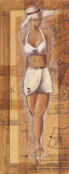 Chica de blanco Arte por Celeste Peters