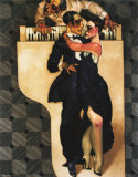Dance on White Piano Poster by Juarez Machado