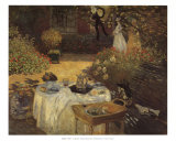 Le déjeuner Posters par Claude Monet