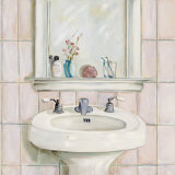 Bano Concha Prints by Luisa Romero