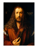 Albrecht Durer Self Portrait Lámina giclée por Albrecht Dürer