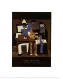 Tres músicos Pósters por Pablo Picasso