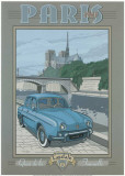 Paris 1963, Dauphine Art by Bruno Pozzo Paris 1963, Dauphine Art by Bruno Pozzo