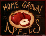 Home Grown Apples Prints by Nancy Wiseman