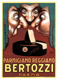 Bertozzi Parmigiano-Reggiano Giclée-tryk af Achille Luciano Mauzan Bertozzi Parmigiano-Reggiano Giclée-tryk af Achille Luciano Mauzan