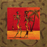 Sun Tribe I Posters by Kamba 