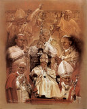 Pope John Paul II Plakater af Stephen Doig Pope John Paul II Plakater af Stephen Doig