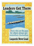 Leaders get there Reproduction procédé giclée