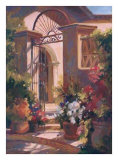 Fragrant Entrance Print by Betty Carr