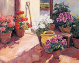 Flower Pots Posters by Edward Noott