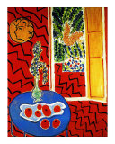 Red Interior Lámina giclée por Henri Matisse